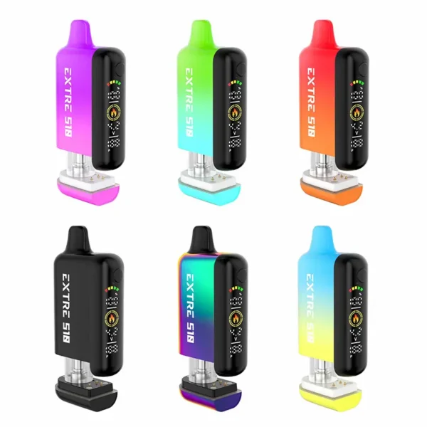 extre vape battery tft screen